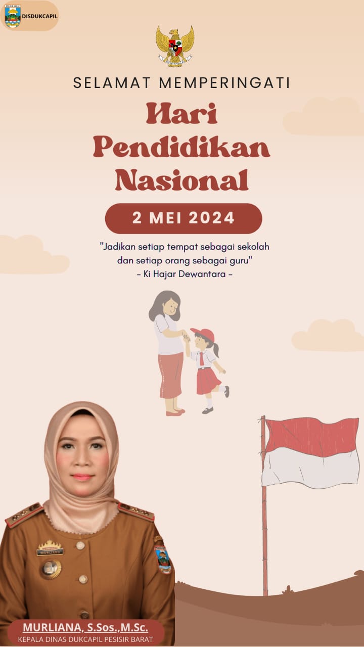 Selamat Hari Pendidikan Nasional 02 Mei 2024