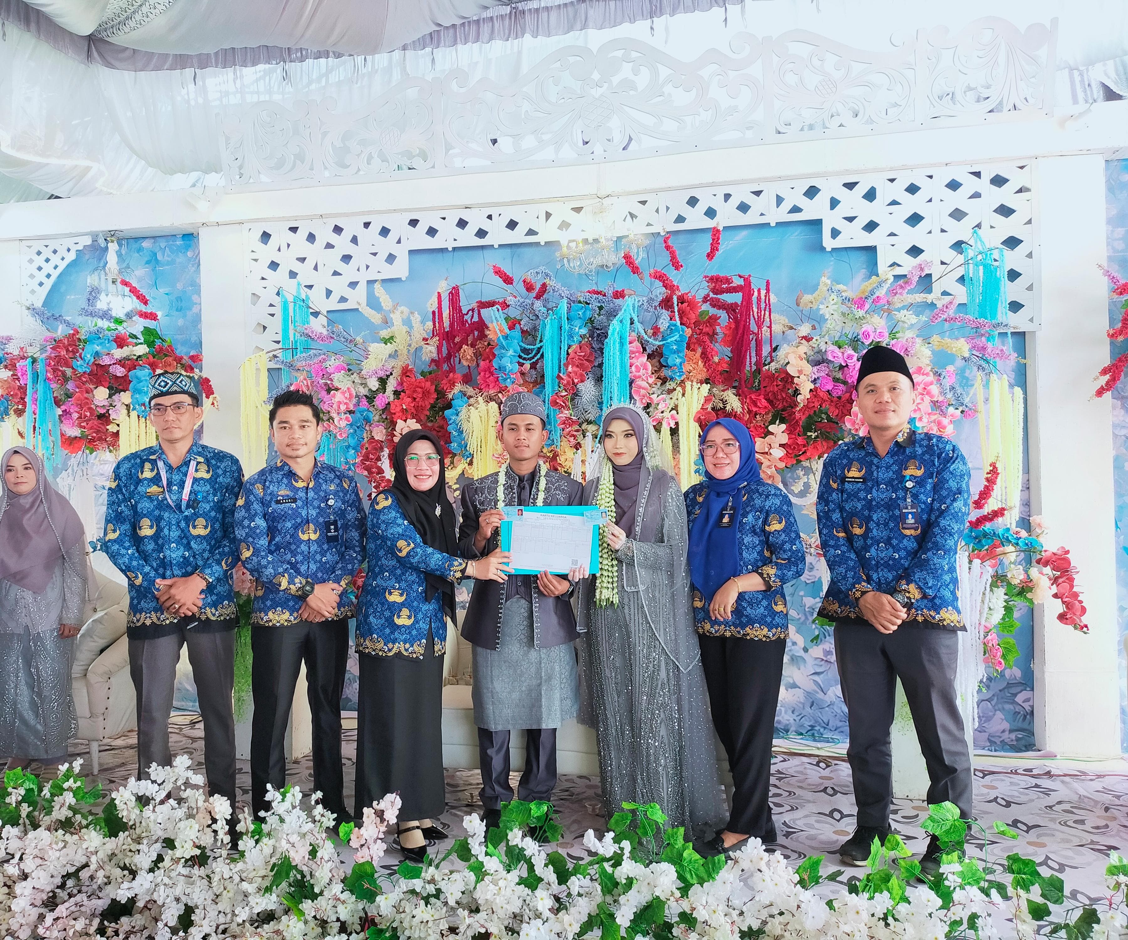 Program Sakinah (Selepas Nikah Identitas Berubah) kepada Pengantin yang baru melangsungan pernikahan